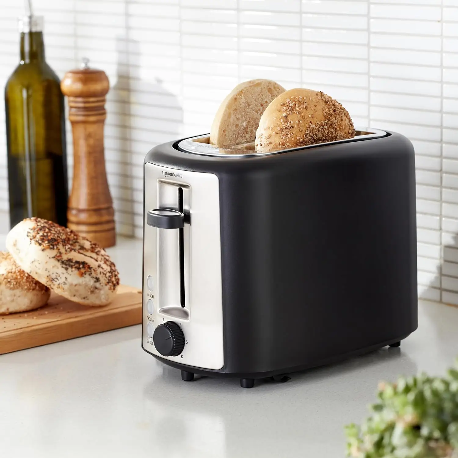 Amazon Basics Extra-Wide Slot 2-Slice Toaster: The Perfect Addition to Your Kitchen